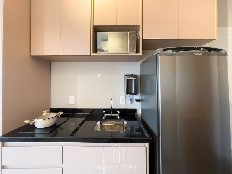 3 pessoas|Cozinha completa|Academia|600m do metrô