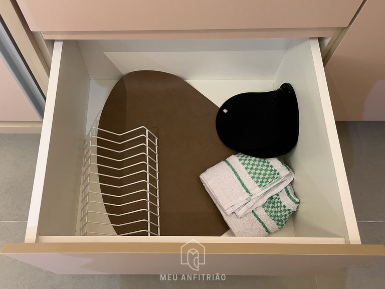 3 pessoas|Cozinha completa|Academia|600m do metrô