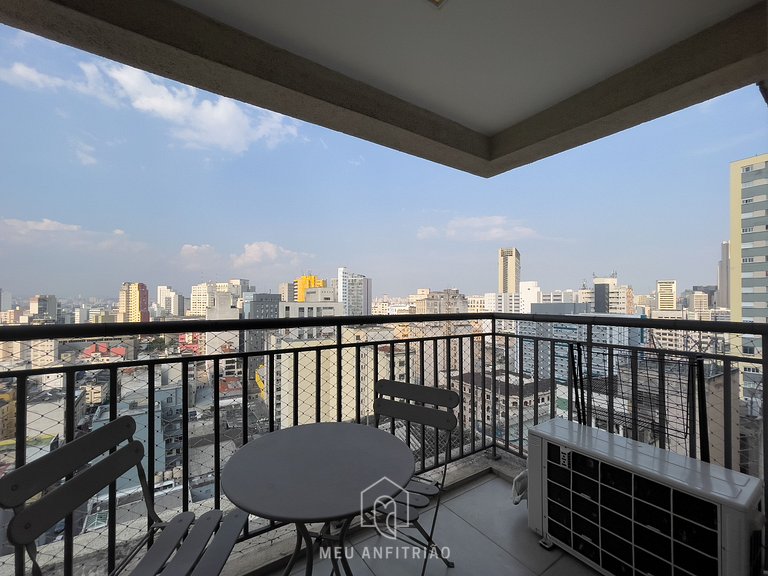 Spacious apt | 1 room | Balcony | 450m from subway