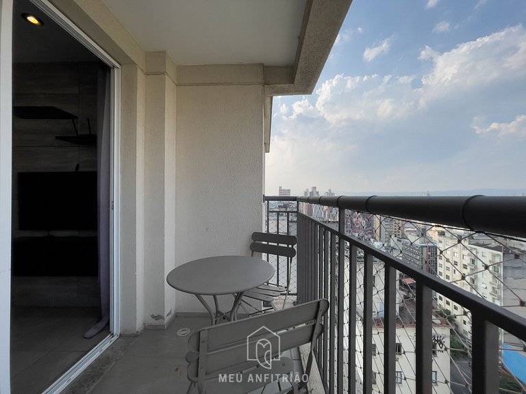 Spacious apt | 1 room | Balcony | 450m from subway
