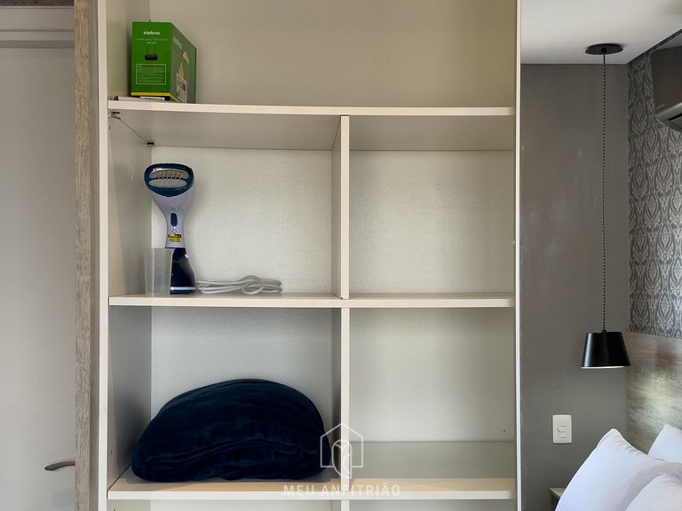 Spacious apt | 1 room | Balcony | 450m from subway