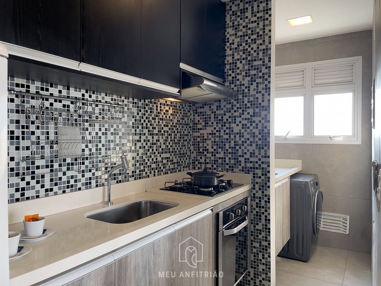 Spacious apt | 1 room | Balcony | 450m from subway