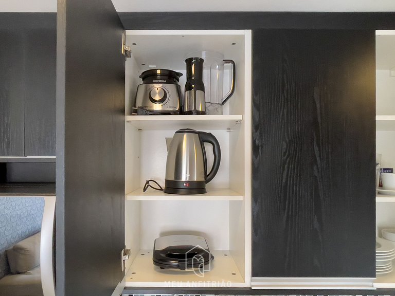 Spacious apt | 1 room | Balcony | 450m from subway