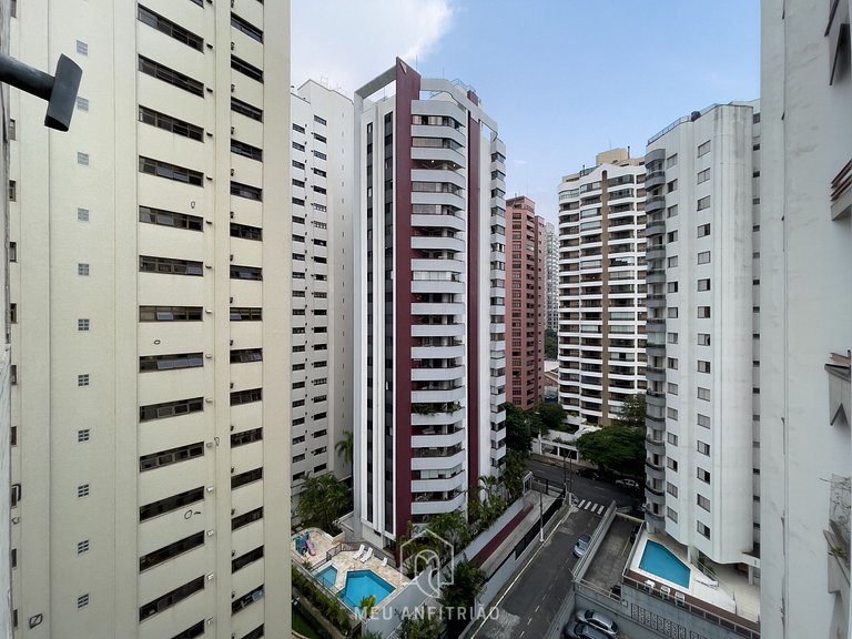 Apto de 1 quarto | 3 pessoas | Av. Ibirapuera
