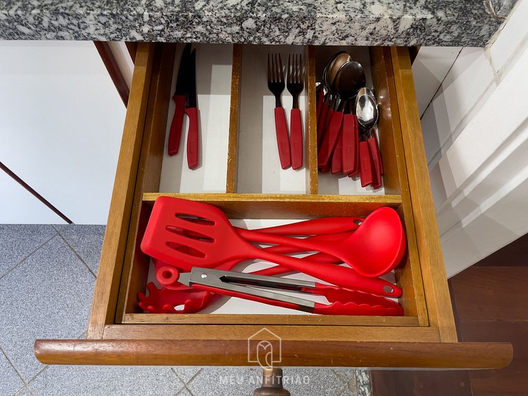 Apto de 1 quarto | 3 pessoas | Av. Ibirapuera