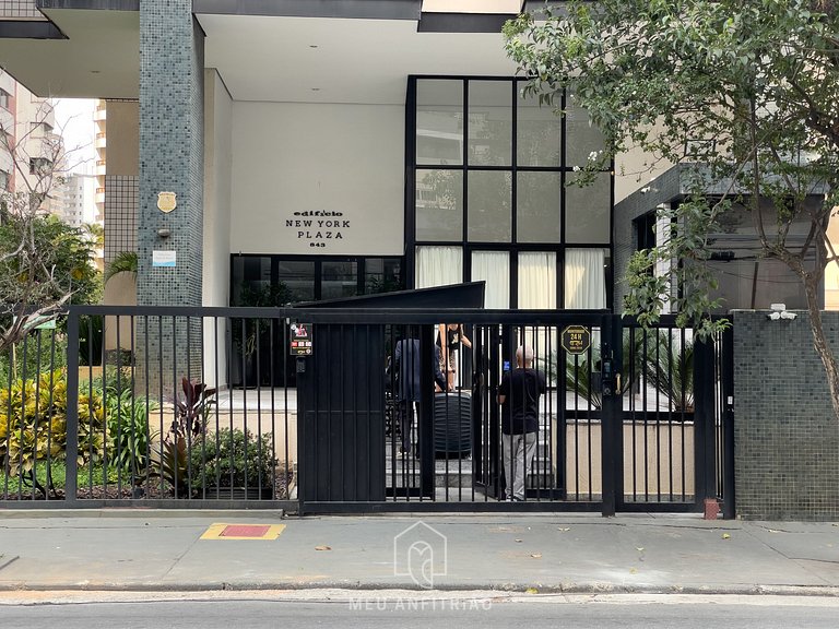 Apto de 1 quarto | 3 pessoas | Av. Ibirapuera