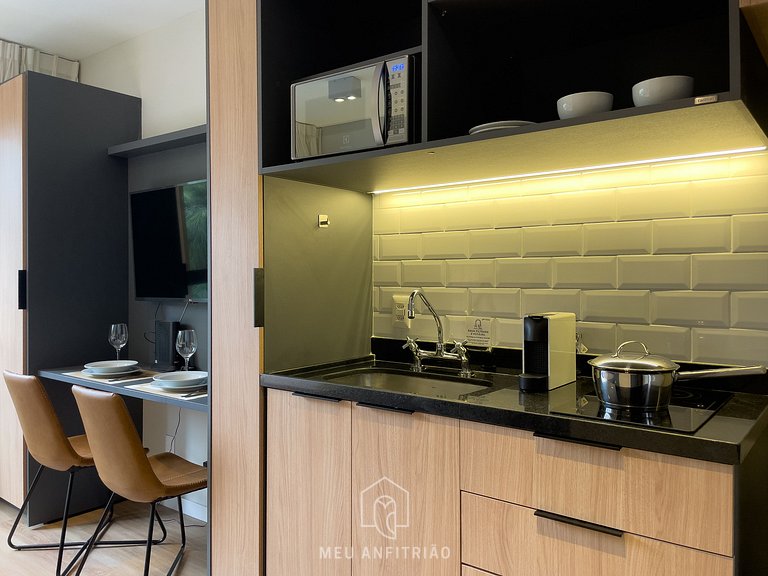 2 people | 27 sqm | Gym | Ibirapuera Park