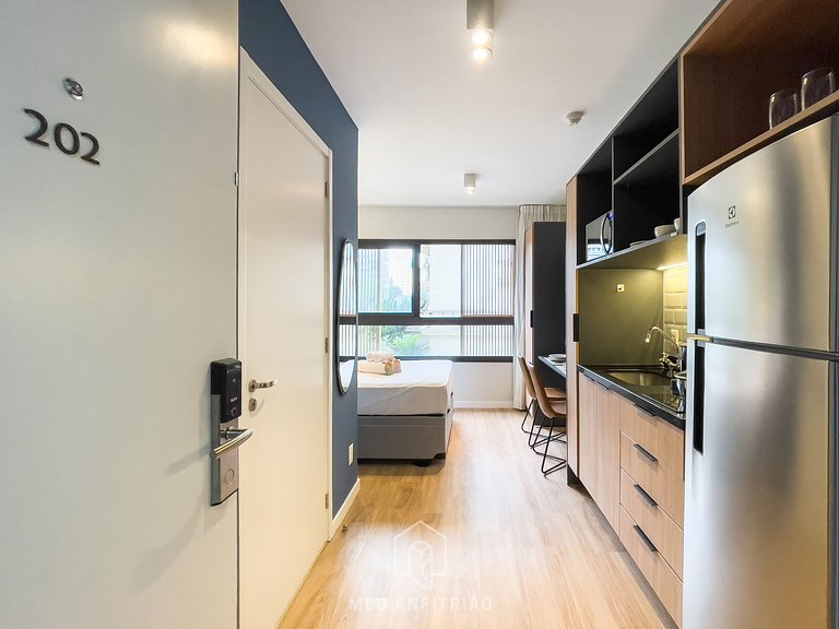 2 pessoas | 27m² | Academia | Pq. Ibirapuera