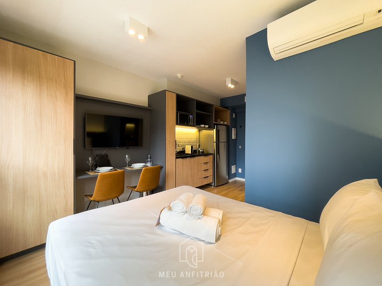 2 personas | 27 m² | Gimnasio | Parque Ibirapuera