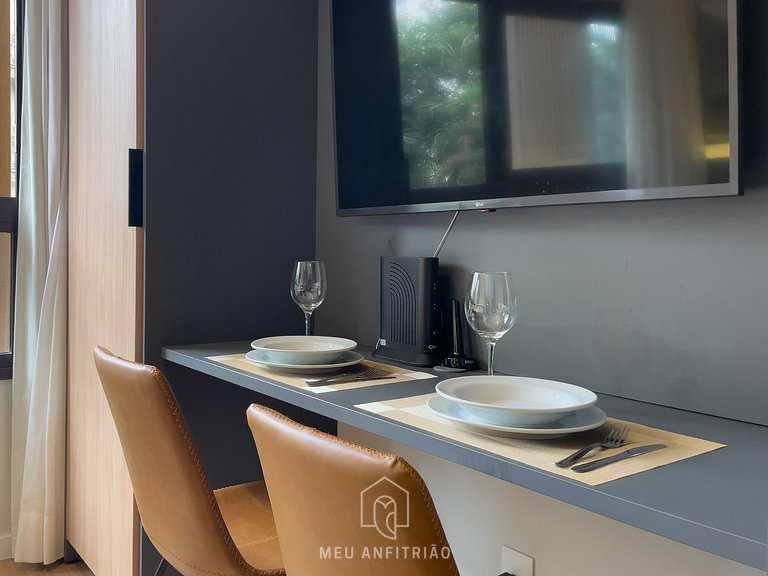 2 personas | 27 m² | Gimnasio | Parque Ibirapuera