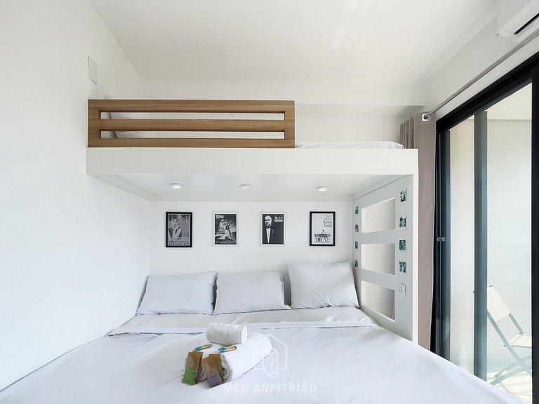 3 personas | Cama King | Piscina | 180 m del metro