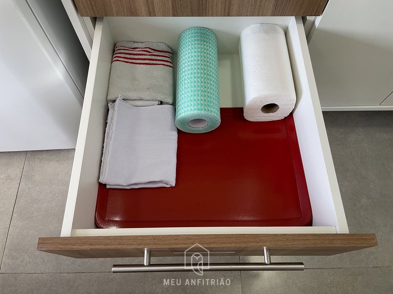 3 pessoas | Cama King | Piscina | 180m do metrô