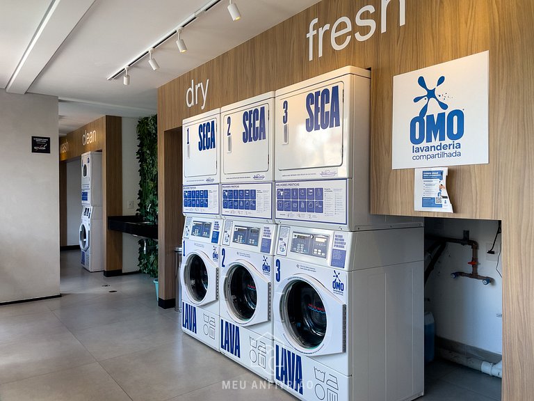 3 pessoas | Cama King | Piscina | 180m do metrô