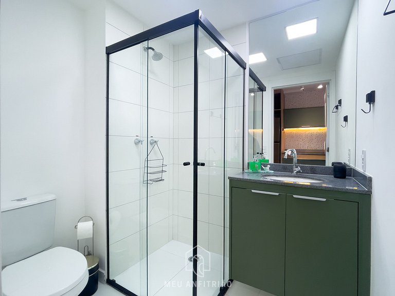 Cama queen | Piscina | Gimnasio | Av. Morumbi