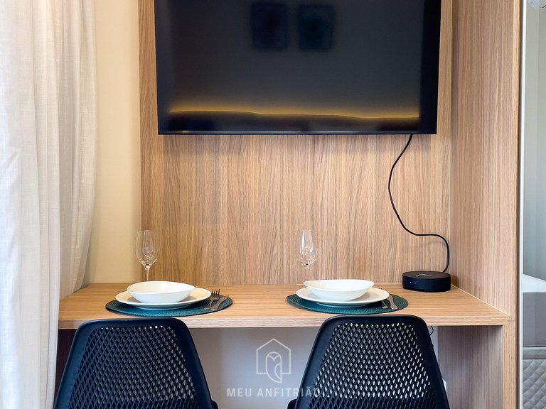 Queen bed | Swimming pool | Gym | Morumbi Avenue