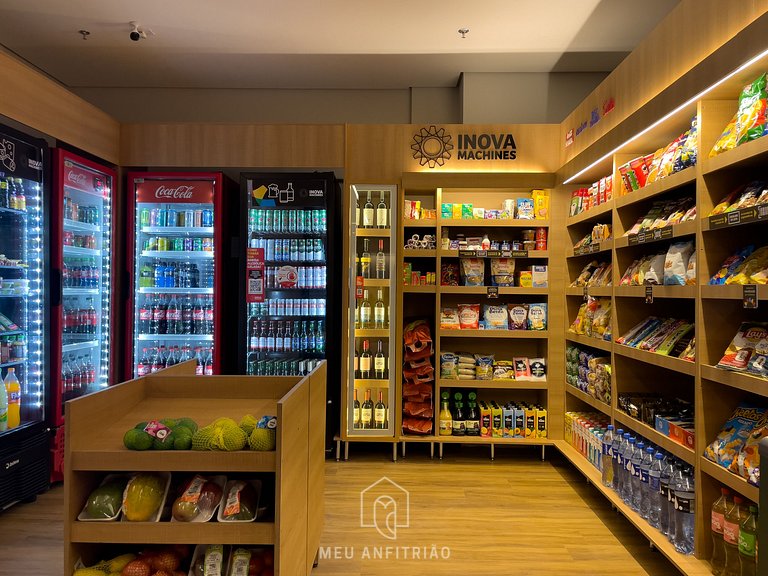 25m² | 2 people | Gym | Access to Av. Morumbi