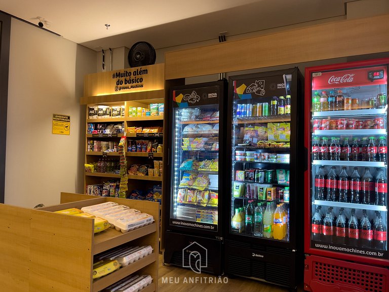 25m² | 2 people | Gym | Access to Av. Morumbi