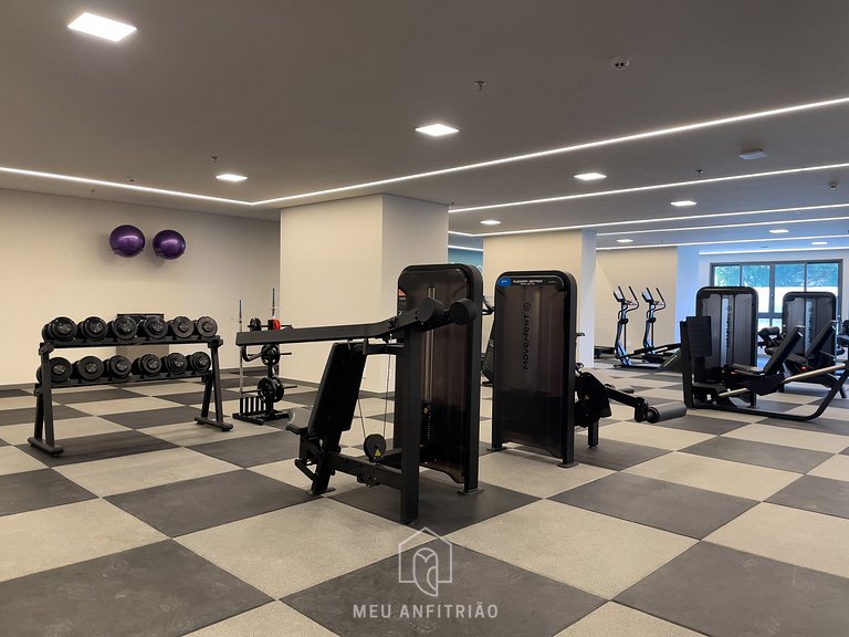 25m² | 2 pessoas | Academia | Acesso à Av. Morumbi