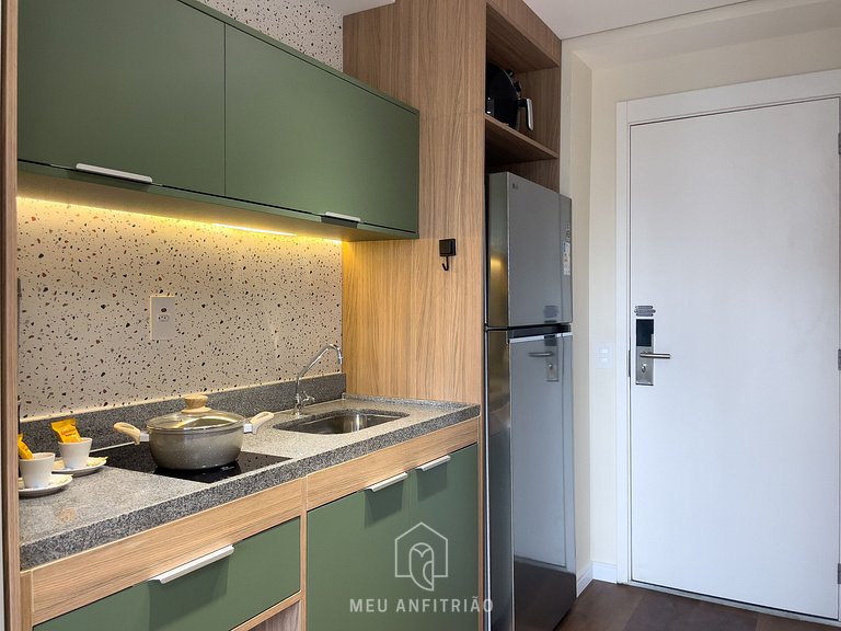 Queen bed | Swimming pool | Gym | Morumbi Avenue