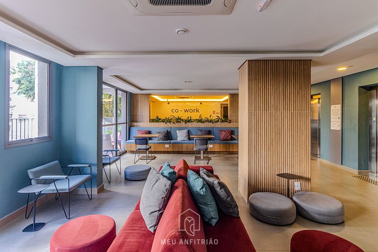 Studio for 2 people | Pool | Gym | 400m subway