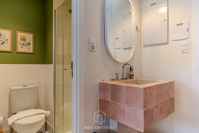 2 pessoas | 27m² | SPA | A 300m do Beco do Batman