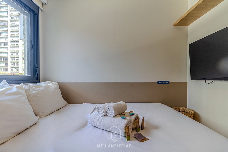 2 personas | 27 m² | SPA | 300m de Beco do Batman