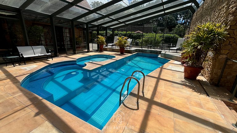 650m² | Heated pool | Sauna | Nature