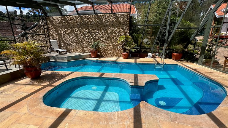 650m² | Heated pool | Sauna | Nature