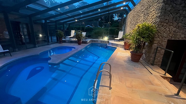 650m² | Piscina aquecida | Sauna | Natureza