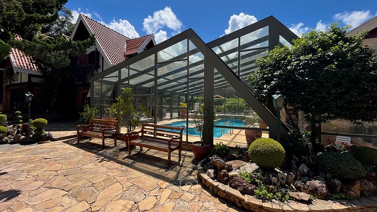 650m² | Piscina aquecida | Sauna | Natureza