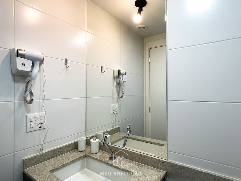 22m² | 2 pessoas | Piscina | Av. Santo Amaro