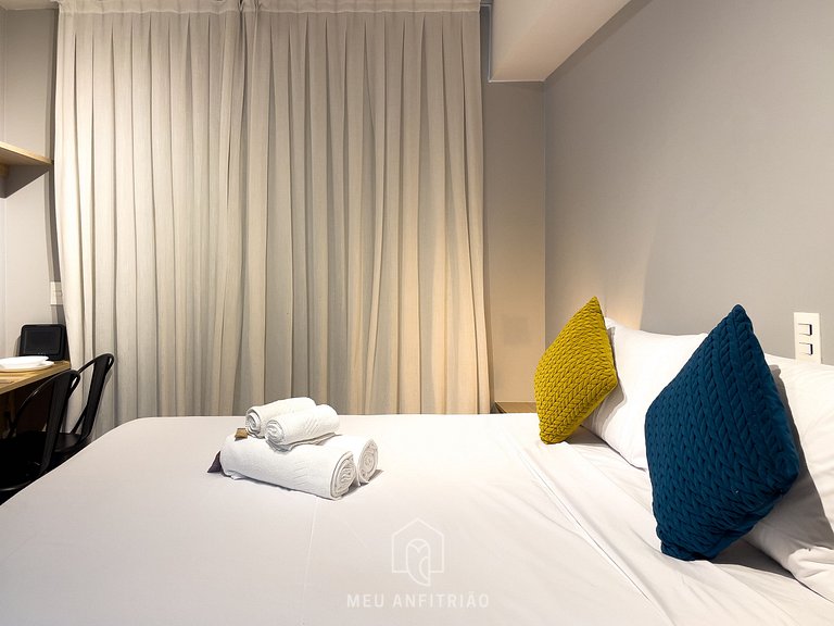 22m² | 2 personas | Piscina | Av. Santo Amaro