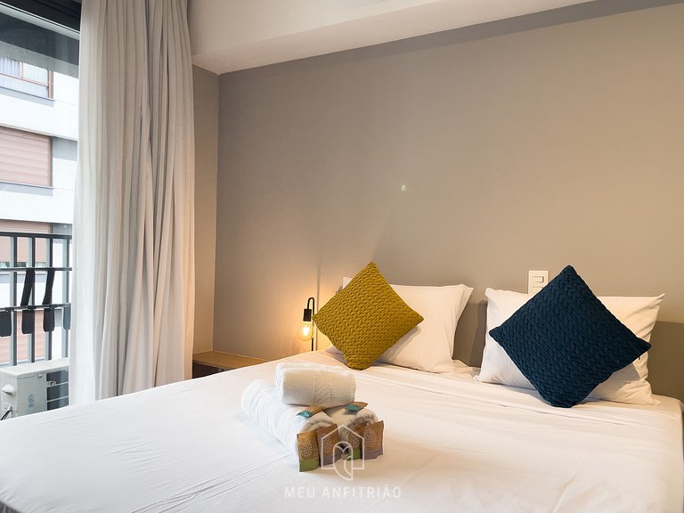 22m² | 2 pessoas | Piscina | Av. Santo Amaro