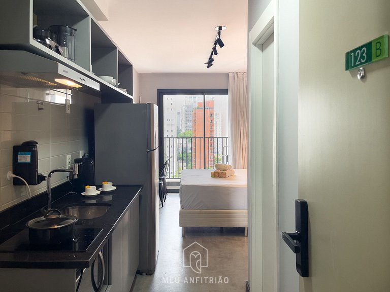 22m² | 2 personas | Piscina | Av. Santo Amaro