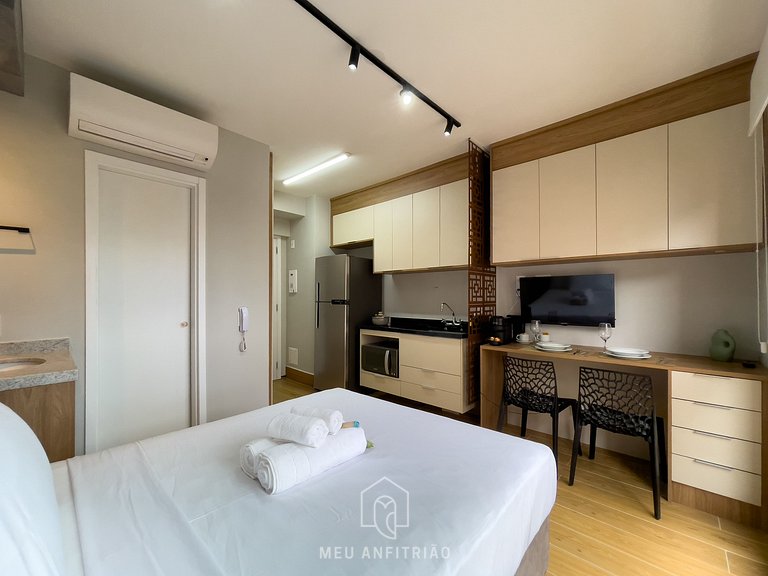 2 people | Gym | 700m from Ibirapuera Park