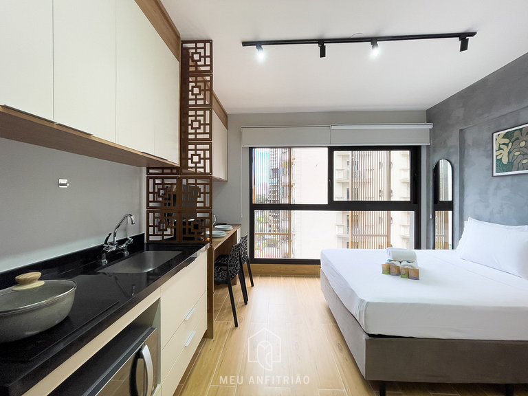 2 people | Gym | 700m from Ibirapuera Park