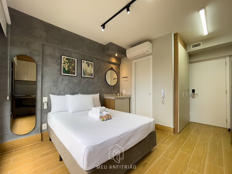 2 people | Gym | 700m from Ibirapuera Park