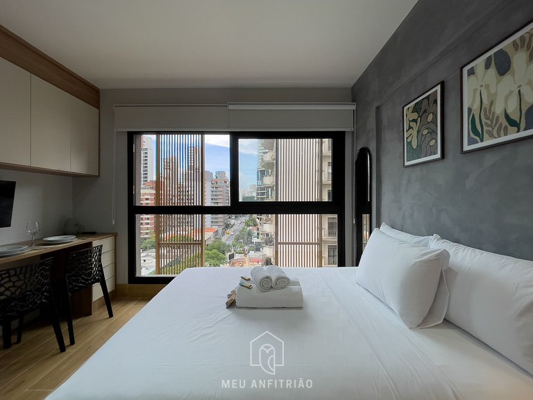 2 people | Gym | 700m from Ibirapuera Park