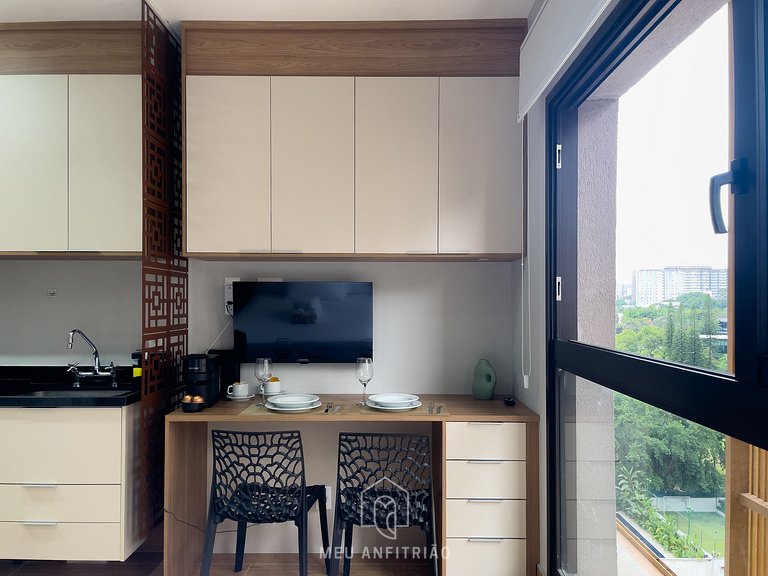 2 people | Gym | 700m from Ibirapuera Park