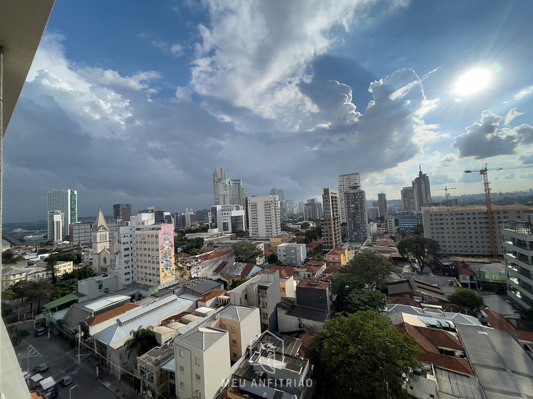 27m² | 2 pessoas | Piscina | 300m do metrô