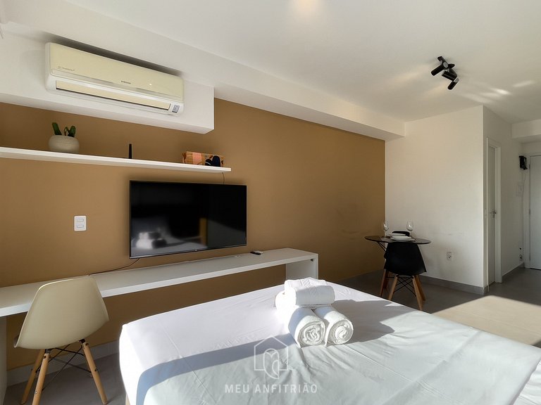 27m² | 2 pessoas | Piscina | 300m do metrô