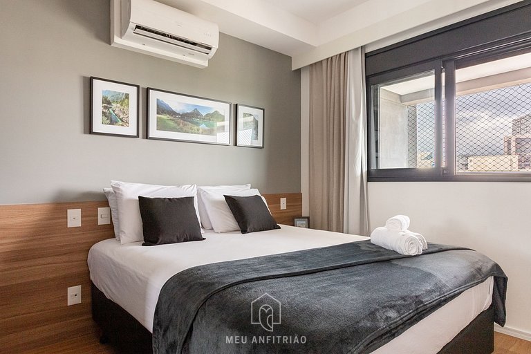 49m² | 3 people | Leisure | 350m Faria Lima Av