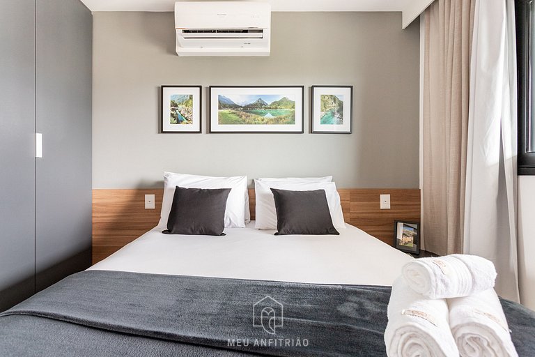 49m² | 3 people | Leisure | 350m Faria Lima Av