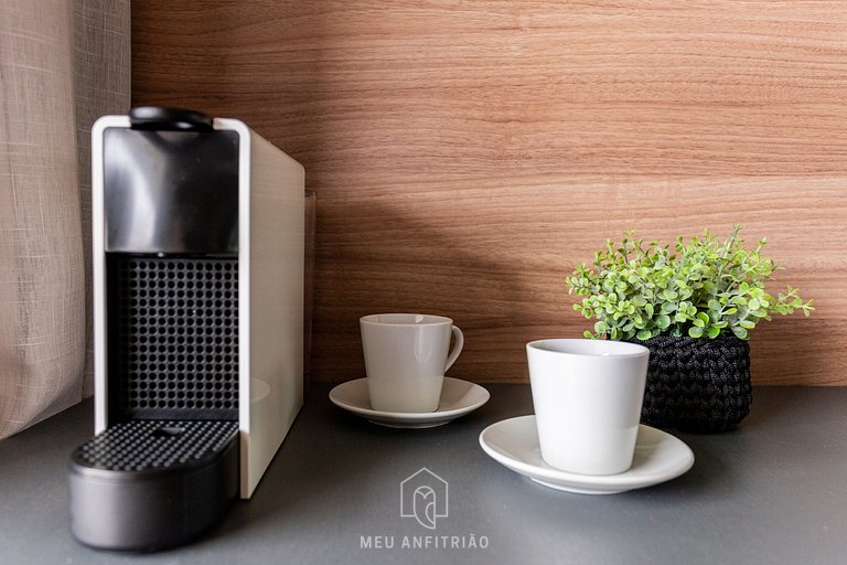 49m² | 3 pessoas | Lazer | 350m da Av. Faria Lima