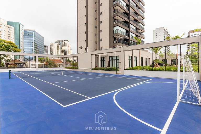 50m² | 2 piscinas | Quadra tênis | Garagem