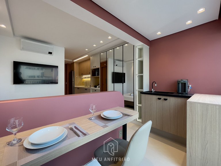 25m² | 2 people | Pool | 1.5km from Allianz Parque