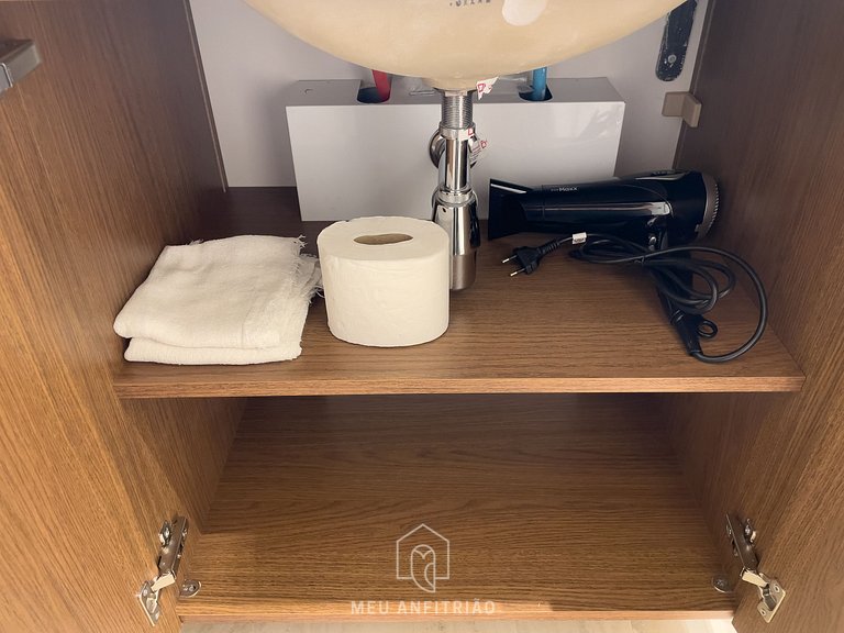 25m² | 2 pessoas | Piscina| 1,5km Allianz Parque