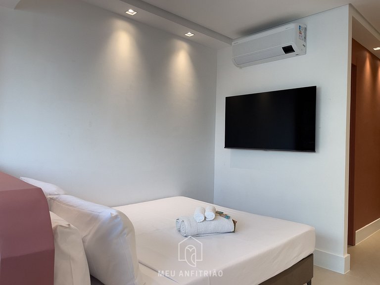 25m² | 2 pessoas | Piscina| 1,5km Allianz Parque