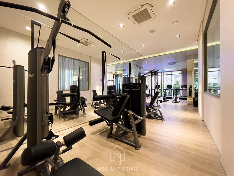 25m² | 2 people | Pool | 1.5km from Allianz Parque