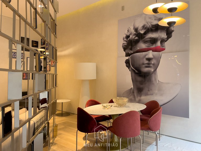 25m² | 2 people | Pool | 1.5km from Allianz Parque